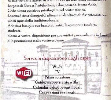 Pizzighettone Apartment | Residenza La Torre Pizzighettone