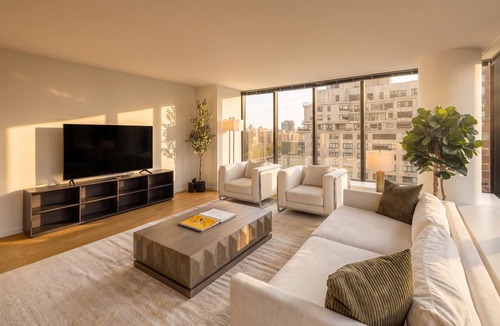 Upper East Side Apartment | River Park II | 17th-floor 2BR w/Doorman, Gym, and Pool
