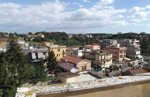 Camilluccia Apartment | Rome, district of MonteMario: 2-room apartment with a large roof terrace, quiet location