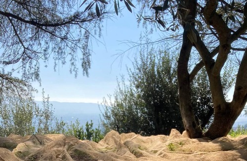 Terni Villa | Room with mountain view and the city of Terni in a villa among the olive trees.