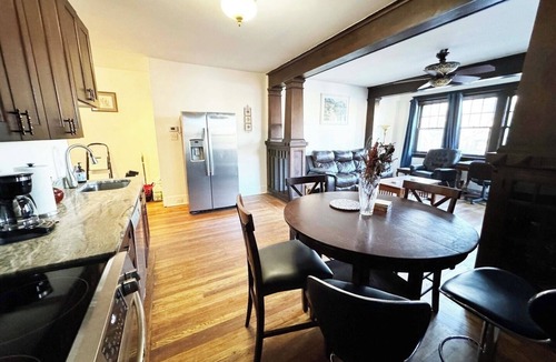 Point Breeze North Apartment | Rustic Rockwell Park with Free Off-street Parking