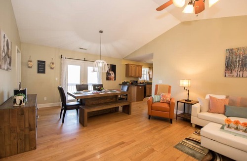 Fairview House | Scenic 4BR w Deck Farm Views Near Asheville