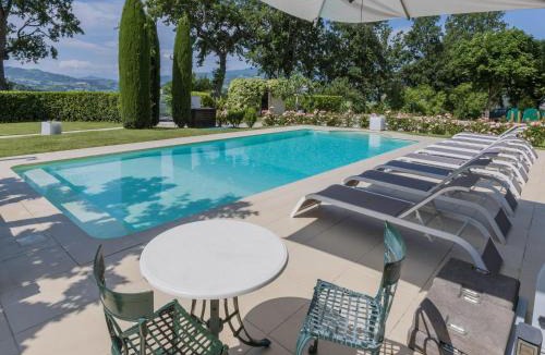SantʼIppolito Villa | Scenic villa with heated pool