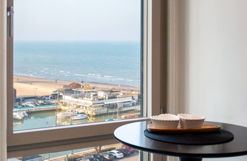Riccione Apartment | Seaside Elegance: BLUE IL PORTO with Panoramic Sea Views