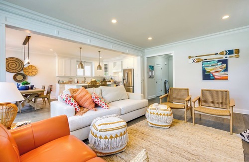 Long Branch Cottage | Sleek Long Branch Vacation Rental w/Pool + Patio!
