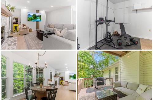 Boiling Springs House | Sleeps 12 | 2 Kings w/Ping-Pong, Gym, Arcade, BBQ