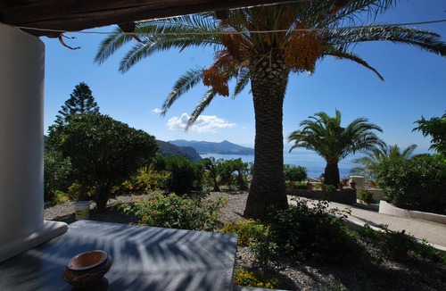 Lipari Apartment | Sol Levante - fully equipped studio with sea, volcano & Etna views