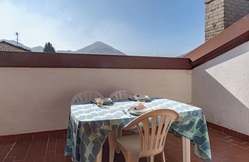 Barzio Apartment | Spacious mountain view attic apartment