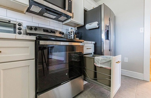 Mosby Apartment | Step into Style: Charming Blue Suede RVA Getaway!