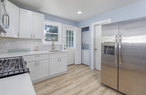 North Cape May House | Steps from Bay Dog Friendly Kids Playroom Stunning Sunsets Mini Golf