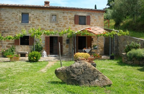 San Pietro a Cegliolo Villa | Stone farmhouse with private swimming pool, hilly, panoramic and quiet position, surrounded by silve