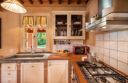 Colle di Compito Villa | Stunning private villa for 4 guests with A/C, private pool, WIFI, TV and veranda, close to Lucca