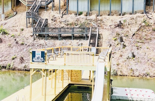 La Follette House | Tan Lines & Good Times, 6 bed/8 bath-Water Front,Private Dock, Hot tub, Gameroom