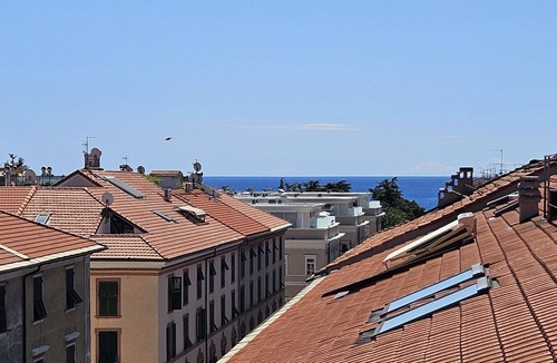Savona Apartment | The Attic Room on Niella Street, in the city center and near the sea