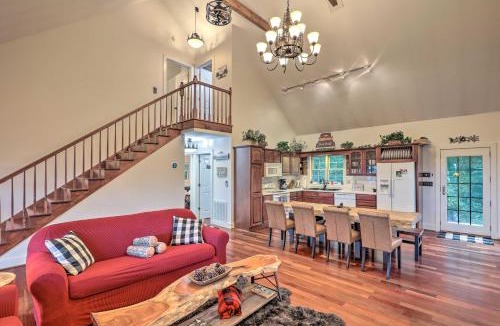 Gerton House | Tranquil Hendersonville Cabin w/Mountain Views!