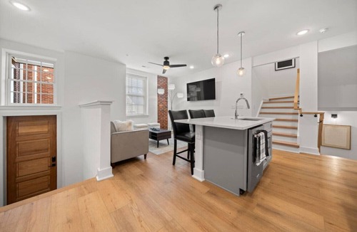 Wesley Heights Condo | Unique 2-BR Stay—Walk to BofA Stadium—City Views!