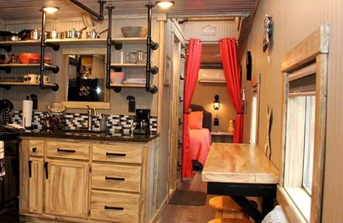 Clyde House | Unique Caboose Accommodation for a Getaway near Asheville, North Carolina