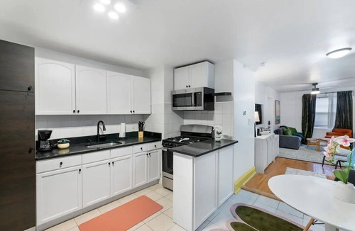McGinley Square Apartment | Updated Modern Urban Stay Close to NYC PATH & Pet friendly