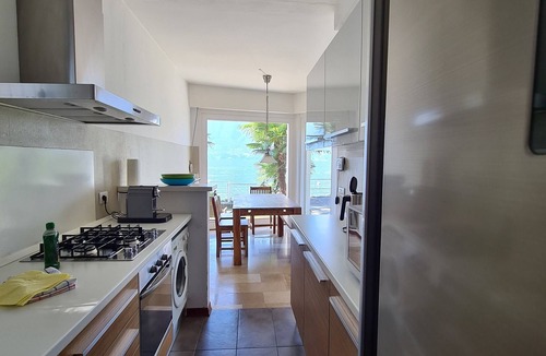 Porto Valtravaglia Villa | Villa Alba - dream view and direct beach access