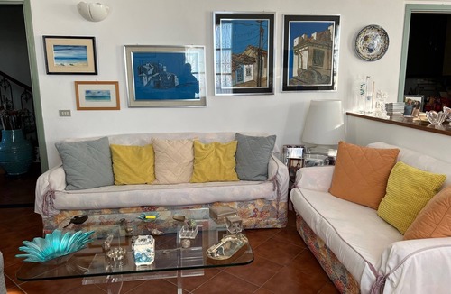 Recco Villa | Villa degli Ulivi private pool and sea view