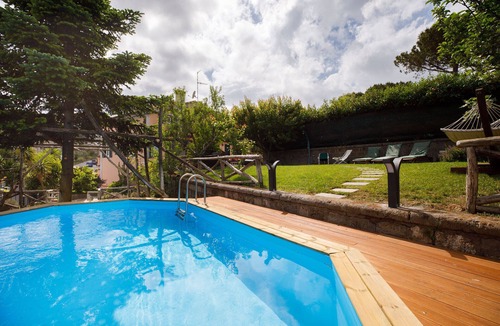 San Pietro Villa | Villa Eugenia - elegant and spacious villa with garden, sea view, pool