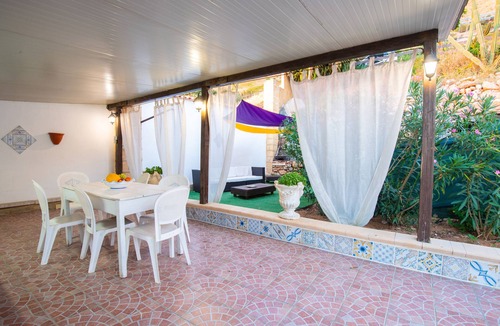 Cinisi Villa | Villa "Ina" with Sea View, Shared Pool & Wi-Fi