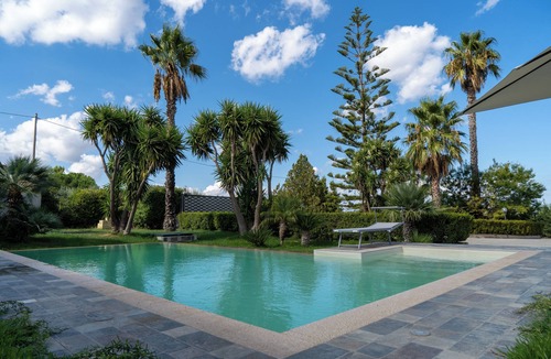 Partinico Villa | Villa 'Oasi Della Pace, Partinico' with private pool view and Wi-Fi