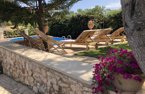 Marina di Andrano Villa | VILLA OCEANO SEA FRONT POOL - discent sea