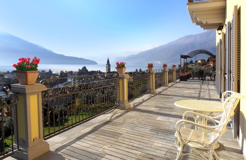 Domaso Villa | Villa Perla Del Lago : main villa - lake views, pool, hot tub, max. 14 people