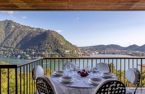 Como Villa | Villa San Pietro-Lake Views/AC/Parking/Jacuzzi/Gym