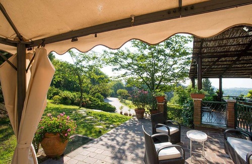Alessandria Villa | Villa Solaria on the hills, with Garden & Pool