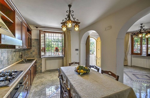 Tramonti Villa | Villa Vinile: A welcoming two-story villa surrounded by the greenery, with Free WI-FI.