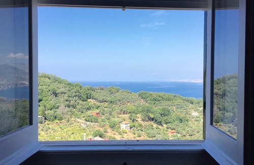 Camogli Villa | Villa with pool, garden and stunning sea view between Portofino and Camogli