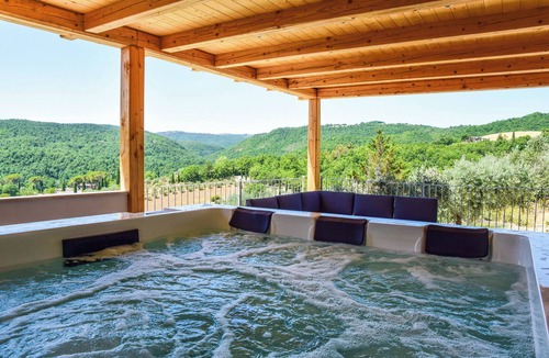 San Venanzo Villa | Villa with private pool, hot tub. Quiet area & 100% privacy. panoramic views!
