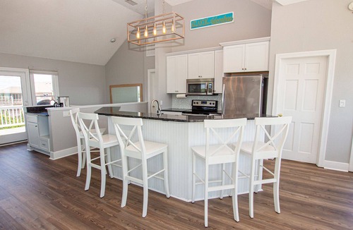 Currituck County House | VOH6, Atlantic Adventure- Semi-Oceanfront, 6 BRs, Pool, Hot Tub, Ocean Views