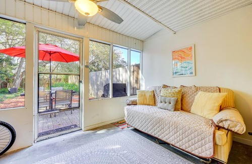 Vilano Beach House | Walk to Beach: Gem w/Fenced Yard in St Augustine