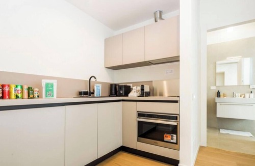 Genoa Apartment | Waterfront Lux| Studio|A/C|Parking Wifi By Tilo