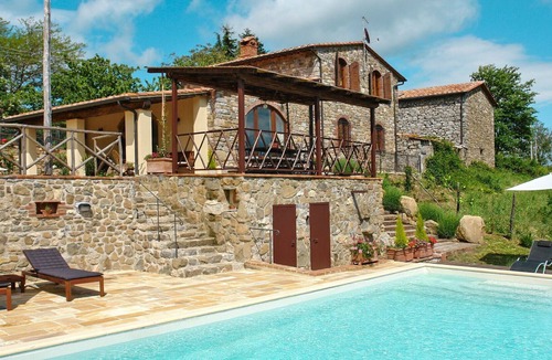 Montieri House | Wonderful private villa with private pool, WIFI, TV, terrace, pets allowed, panoramic view, parking