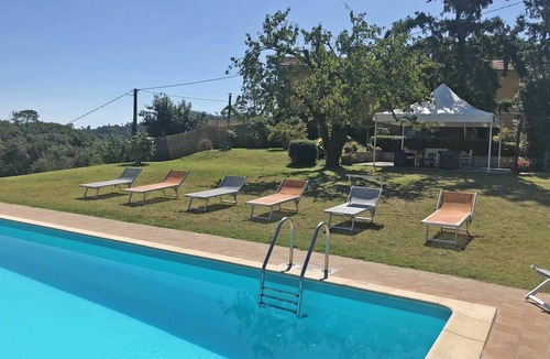 Villabuona Villa | Wonderful villa with private pool, WIFI, TV, veranda and panoramic view, close to Lucca