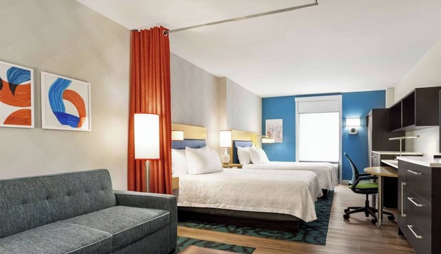 3 Fresh & Stylish 2 Queen Studio Suite with Bright Spaces & Functional Design