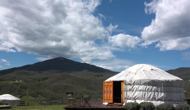 4-bed yurt Lavender yurt
