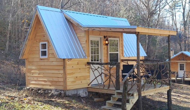 A-Frame Hideaway at Buckridge Mountain Resort - Sleeps 3 with unique bath house