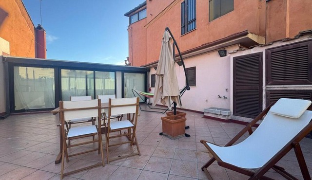 A Terrace Above Ancient Rome