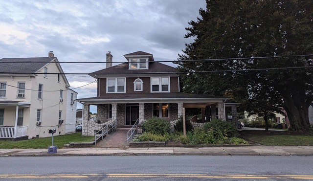 Beautiful historic stone house in small-town Bally.