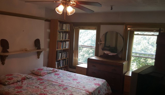 BEDROOM # 2 WITH AN EVENT SPACE AND BACK PORCH