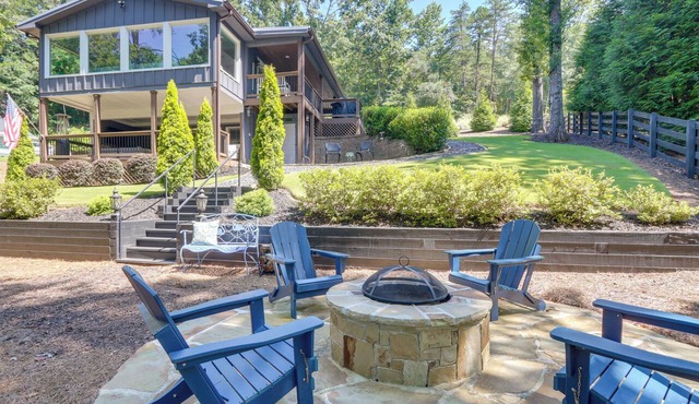 Boat Dock + Yard: Lake Lanier Gem in Gainesville