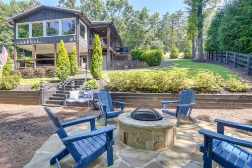 Boat Dock + Yard: Lake Lanier Gem in Gainesville