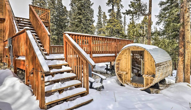 'bristle Cone' Fairplay Cabin w/Hot Tub