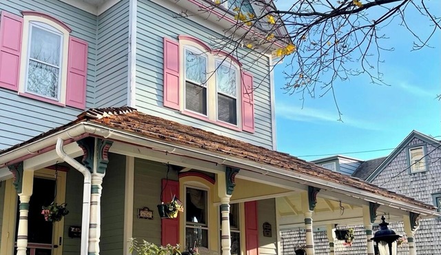 Charming Victorian on Hughes Street, Center of Historic Cape May.