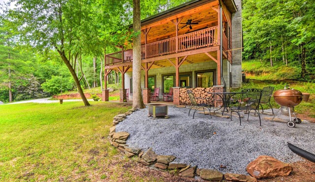 Chauga River Cabin: Pets Welcome!